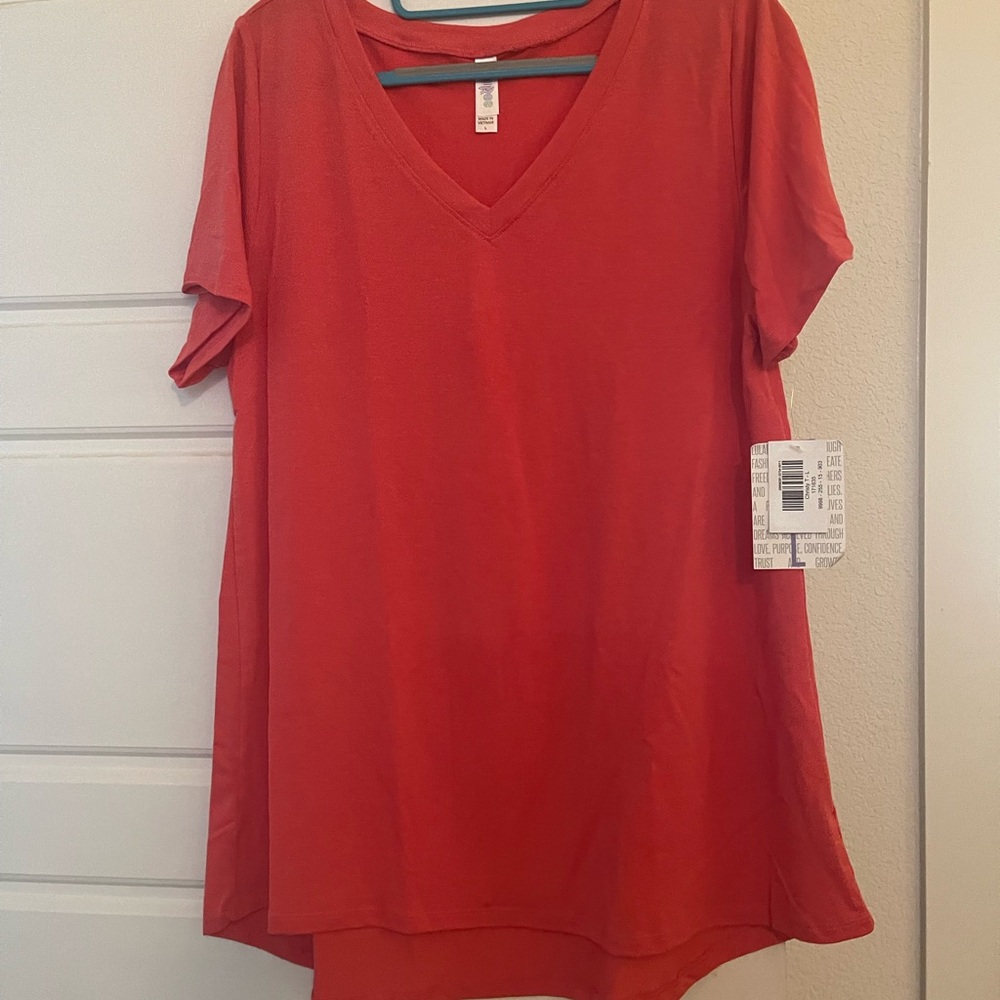 LuLaRoe Coral Christy T shirt